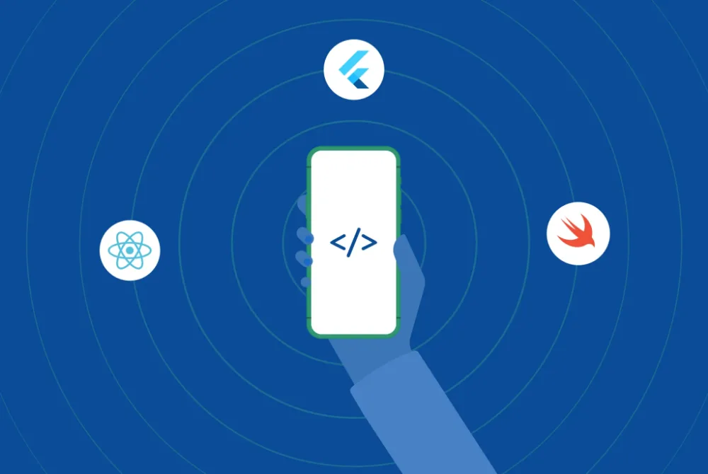 Comparison of Flutter React Native and Swift mobile app development frameworks
