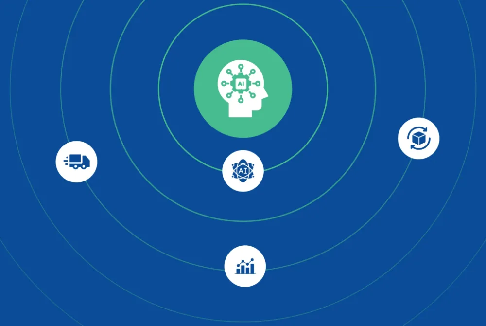 Predictive AI Engine Logistics solution delivering deep learning insights for supply chain optimization