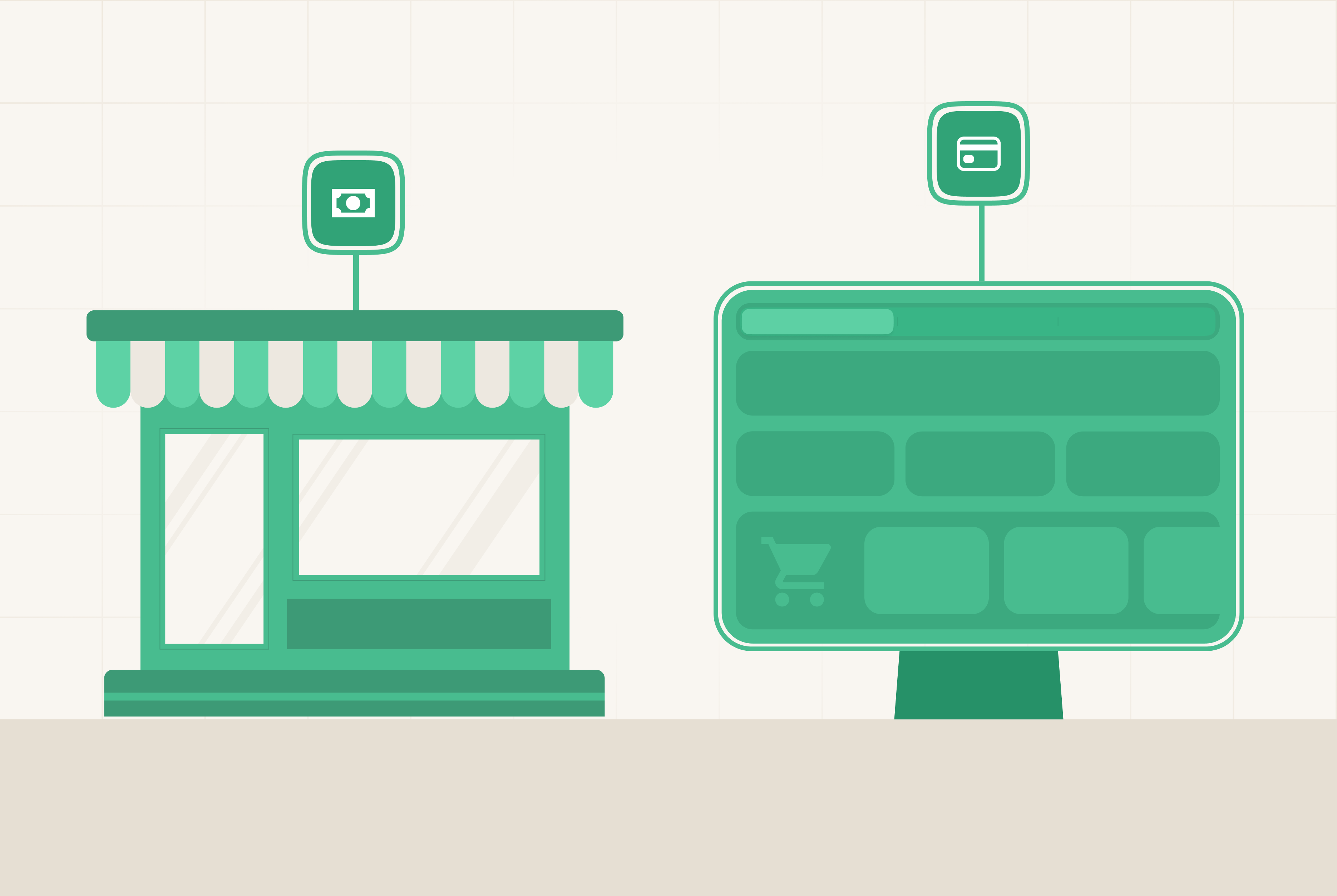 eCommerce vs Traditional Commerce comparison