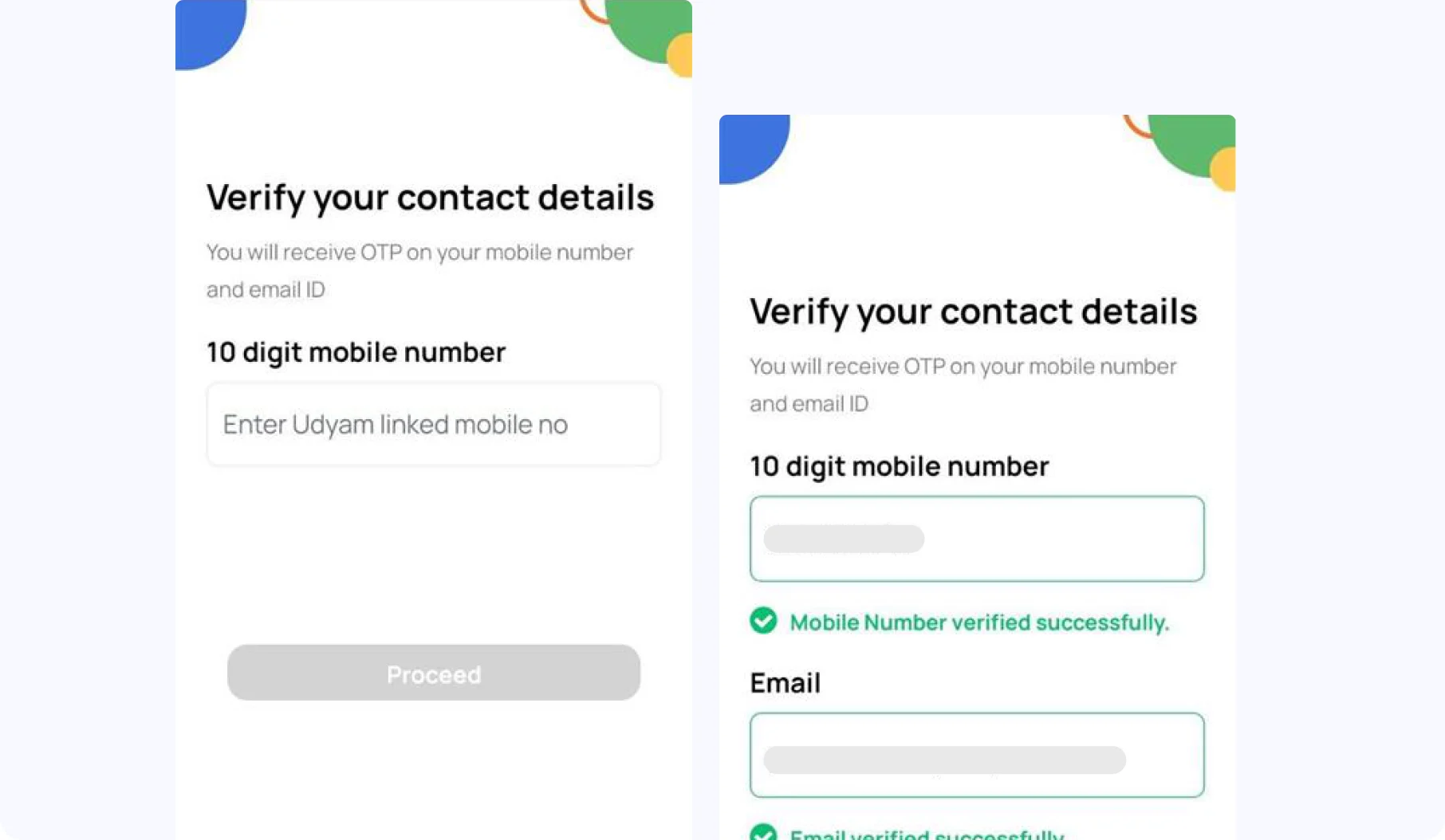 The field-agent mobile app — assigned verification cases with on-site customer and business verification flows.